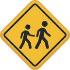 🚸 Facebook / Messenger «Children Crossing» Emoji