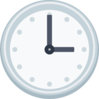 🕒 Facebook / Messenger «Three O’clock» Emoji