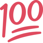 💯 Facebook / Messenger «Hundred Points» Emoji