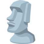 🗿 Facebook / Messenger «Moai» Emoji