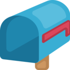 📭 Facebook / Messenger «Open Mailbox With Lowered Flag» Emoji