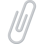 📎 Facebook / Messenger «Paperclip» Emoji