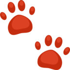 🐾 Facebook / Messenger «Paw Prints» Emoji