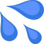 💦 Facebook / Messenger «Sweat Droplets» Emoji