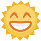 🌞 Facebook / Messenger «Sun With Face» Emoji