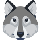 🐺 Facebook / Messenger «Wolf Face» Emoji