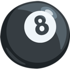 🎱 Facebook / Messenger «Pool 8 Ball» Emoji - Messenger Application version