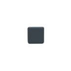 ▪ Facebook / Messenger «Black Small Square» Emoji - Messenger Application version