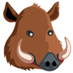 🐗 Facebook / Messenger «Boar» Emoji - Messenger Application version