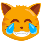 😹 Facebook / Messenger «Cat Face With Tears of Joy» Emoji - Messenger Application version