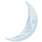 🌙 Facebook / Messenger «Crescent Moon» Emoji - Messenger Application version