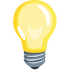 💡 Facebook / Messenger «Light Bulb» Emoji - Messenger Application version