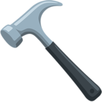 🔨 Facebook / Messenger «Hammer» Emoji - Messenger Application version