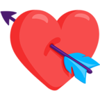 💘 Facebook / Messenger «Heart With Arrow» Emoji - Messenger Application version