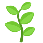 🌿 Facebook / Messenger «Herb» Emoji - Messenger Application version