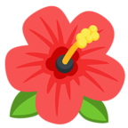 🌺 Facebook / Messenger «Hibiscus» Emoji - Messenger Application version