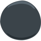 ⚫ Facebook / Messenger «Black Circle» Emoji - Messenger Application version