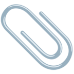 📎 Facebook / Messenger «Paperclip» Emoji - Messenger Application version