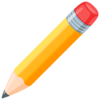 ✏ Facebook / Messenger «Pencil» Emoji - Messenger Application version