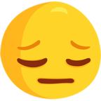 😔 Facebook / Messenger «Pensive Face» Emoji - Messenger Application version