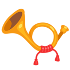 📯 Facebook / Messenger «Postal Horn» Emoji - Messenger Application version