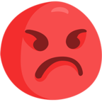 😡 Facebook / Messenger «Pouting Face» Emoji - Messenger Application version