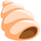 🐚 Facebook / Messenger «Spiral Shell» Emoji - Messenger Application version