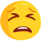 😫 Facebook / Messenger «Tired Face» Emoji - Messenger Application version