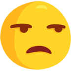 😒 Facebook / Messenger «Unamused Face» Emoji - Messenger Application version