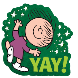 A Charlie Brown Xmas sticker #09