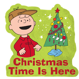 A Charlie Brown Xmas sticker #12