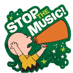 A Charlie Brown Xmas sticker #15