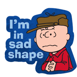 A Charlie Brown Xmas sticker #16