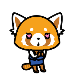 Aggretsuko sticker #05