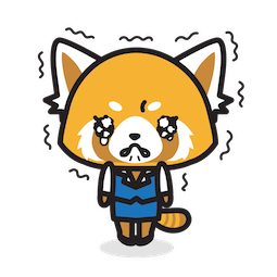 Aggretsuko sticker #06