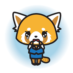 Aggretsuko sticker #11