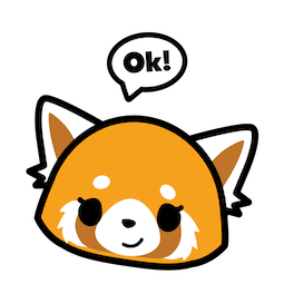 Aggretsuko sticker #14