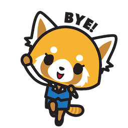 Aggretsuko sticker #15