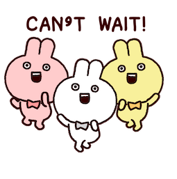 Annoying Rabbits stickers