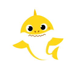 Baby Shark sticker #5 - download as WEBP.