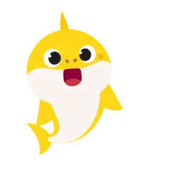 Baby Shark sticker #12 - download as WEBP.