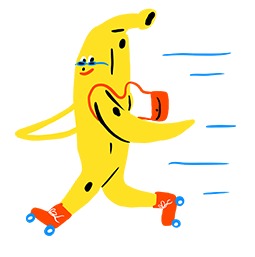 Banana Bonanza sticker #02