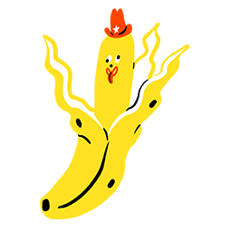 Banana Bonanza sticker #09