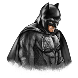 Batman V Superman sticker #07