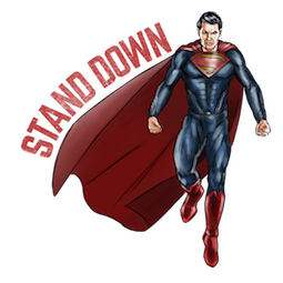 Batman V Superman sticker #08