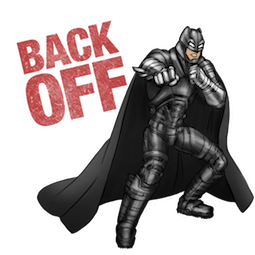 Batman V Superman sticker #12