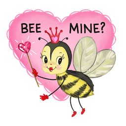 Be Mine sticker #10