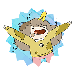 Bee & PuppyCat sticker #11