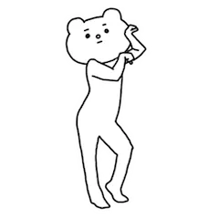 Betakkuma sticker #22 - download as WEBP.