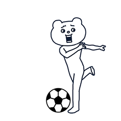Betakkuma's Sports Frenzy sticker #06